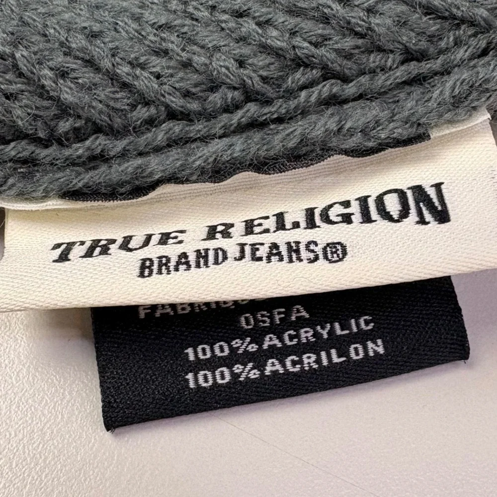 True Religion charcoal gray